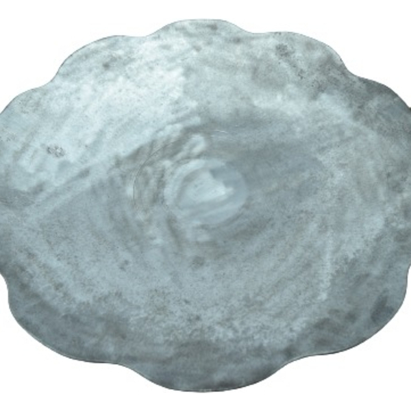 Disco De Arado Legítimo Grosso Com Alças De Madeira 64cm