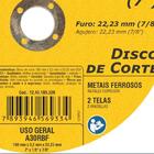 Disco De Corte 180,0x3,2x22,23 Dcv - Vonder