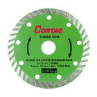Disco De Corte Cortag Diamantado Turbo Eco 110 X 20 Mm
