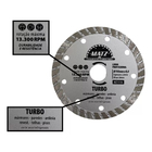 Disco De Corte Diamantado Turbo 8mm 110mm X 20mm Matz