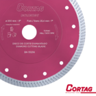 Disco de Corte Diamantado Turbo Durokort Profissional Cortag