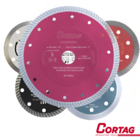 Disco de Corte Diamantado Turbo Durokort Profissional Cortag
