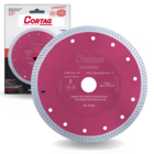 Disco de Corte Diamantado Turbo Durokort Profissional Cortag