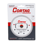 Disco de Corte Diamantado Turbo Para Porcelanato 110mm Plus Cortag