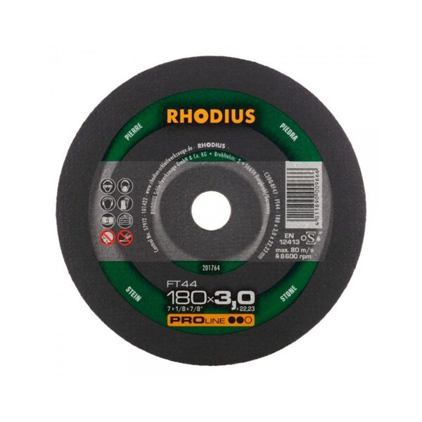 Disco De Corte Ft 44 Bronze Rhodius - 180 X 3 0 - 7