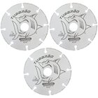 Disco De Corte Madeira Tungstênio 110mm 03 Peças Pyramid