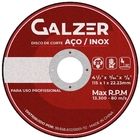 Disco De Corte Para Aço E Aço Inox 4 1/2" 115 X 1 X 22,23mm -