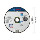 Disco de Corte para Aço Inox 7" 180mm Pro 1 Unidade Bosch