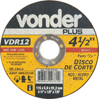 Disco De Corte Para Meta 115 X 3,0 X 22,23 Mm - Vdr12 - Vonder