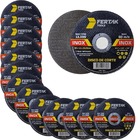 Disco De Corte Para Metal Aço Inox Ferro Esmerilhadeira 115x1