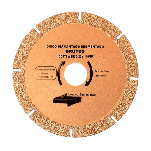 Disco De Corte Segmentado Linha Brutos