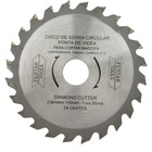 Disco De Corte Serra Circular Para Madeira 24 Dentes 110x20mm