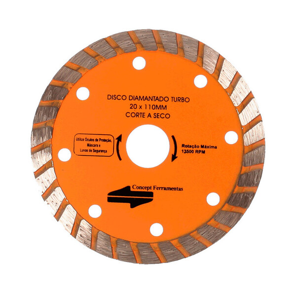 Disco De Corte Turbo 10mm - Linha Premium