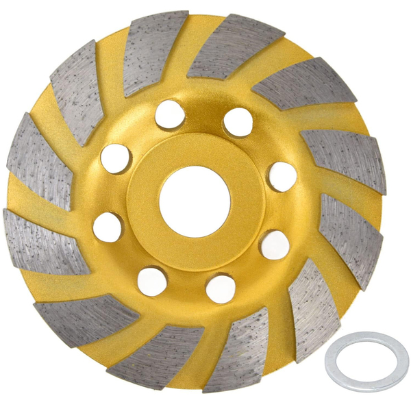 Disco De Desbaste Lorben Rebolo Diamantado Turbo 115x22,23 Mm