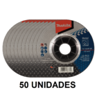 Disco De Desbaste Para Aço 115mm Makita D-74485 - 50 Unidades