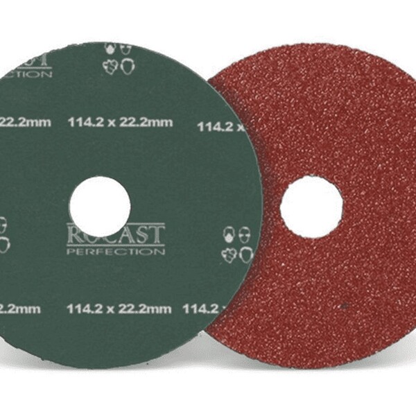 Disco De Lixa 114 3 X 22 2mm (4.1/2" X 7/8") Grão 36 - Rocast