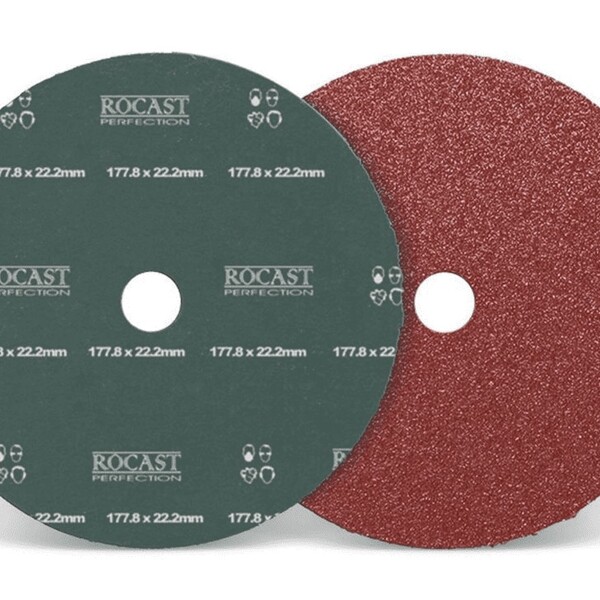 Disco De Lixa 177 8 X 22 2mm (7" X 7/8") Grão 120 - Rocast