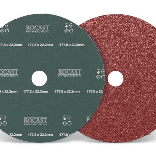 Disco De Lixa 177 8 X 22 2mm (7" X 7/8") Grão 50 - Rocast