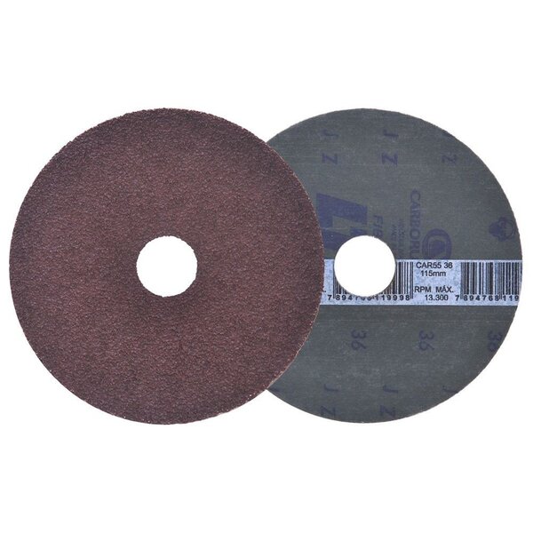 Disco De Lixa 7 Pol. Car55 Grão 80 Carborundum
