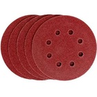 Disco De Lixa Auto Adesiva Perfurado Grao 60  125 Mm  5 Pecas