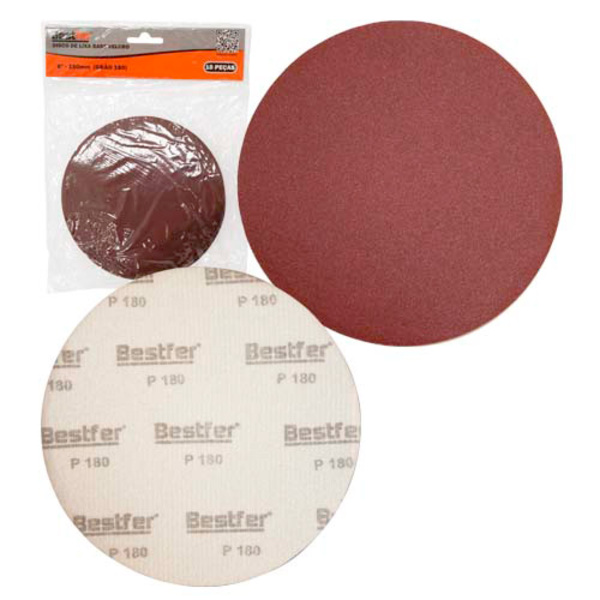 Disco De Lixa Com Velcro P180 Bestfer