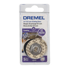 Dremel Disco De Lixa De 31,8mm Grão Grosso P/ Madeira e Remoção De Pintura Sistema EZ Lock Troca Rápida (Modelo EZ411SA)