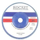 Disco De Lixa Flap 180 X 22mm 7pol X 7/8pol Gr 60 102,0006 Ro