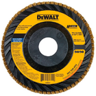 Disco De Lixa Flap 4.1/2' 115x22mm P/metais E Inox Dewalt Dw8