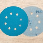Disco De Pluma Azul - 5" Ou 127mm - 8 Furos - 20 Unidades Alt
