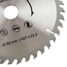 Disco De Serra Circular Madeira Vídea 180mm 40d Black Jack