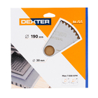 Disco de Serra Circular Multimaterial 7.1/2" (190mm) 54D Dexter