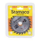 Disco de Serra Circular para Madeira 105x20mm 24 dentes Stamaco