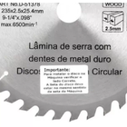 Disco De Serra Tct 235x25,4mm 40 Dentes Makita D-51378