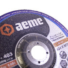 Disco Desbaste Aeme Aço Dda 403 7x1/4x7/8 (178x6.4x22.22)