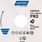 Disco Diam Norton Pro Continuo Liso Blister