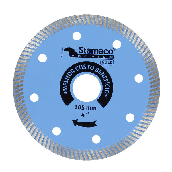 Disco Diamantado 105mm Porcelanato e Cerâmicas Premiun Gold Stamaco