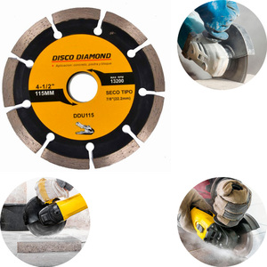 Disco de diamante para corte en seco con borde continuo 125mm