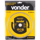 Disco Diamantado 200mm Contínuo Furo 25mm Xld - Vonder