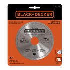 Disco Diamantado 4" - 105mm Liso Black+decker - Bd47401l-br