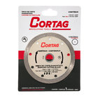 Disco Diamantado Contínuo Cortag - 4 X 110 X 20 Mm