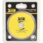 Disco Diamantado Contínuo Fertak 110mm Corte A Seco