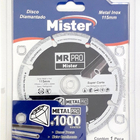 Disco Diamantado Mr Pro 115mm + 1000 Cortes - Mister