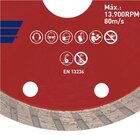 Disco Diamantado Norton Pro Turbo Contínuo 110x20mm