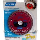 Disco Diamantado Norton Pro Turbo Contínuo 110x20mm