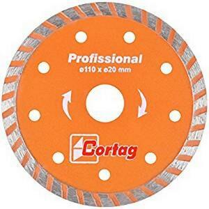 Foto de Disco Diamantado Profissional Cortag Laranja
