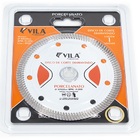 Disco Diamantado Profissional Para Porcelanato 110mm Turbo Vi