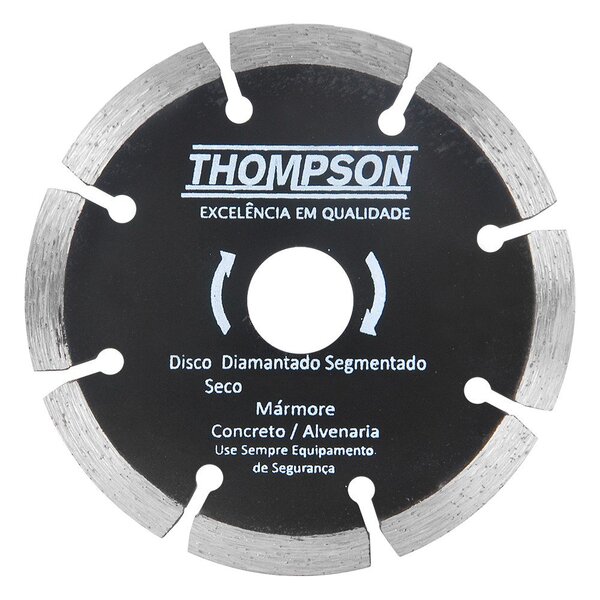 Disco Diamantado Segmentado 9’’- 230 Mm Thompson