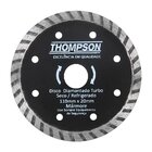 Disco Diamantado Turbo 110 Mm X 20 Mm Thompson