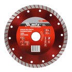 Disco Diamantado Turbo Para Granito, Mármore e Pedra 180x25mm MTX