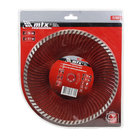 Disco Diamantado Turbo Para Granito, Mármore e Pedra 230x22mm MTX